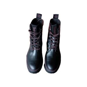 Timberland Boots Womens Size 8.5 Black ReBOTL Earthkeepers waterproof